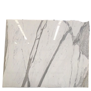 Calacatta Gold Classic Marble White Color