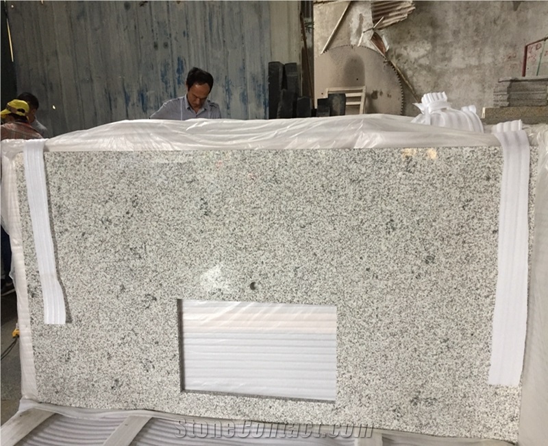 China G655 Rice White Granite Countertops