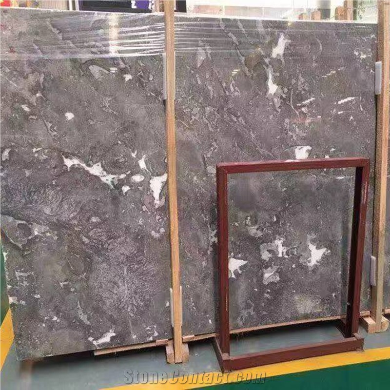China Romantic Grey Marble Slabs