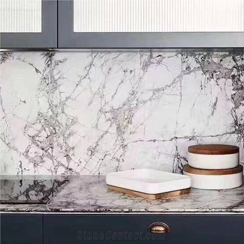Snow White Marble Slabs and Wall Tile