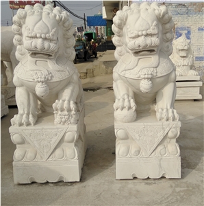 Factory Direct Marble Animal Statues Sculptures