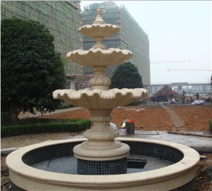 Garden Decoration Large Size Marble Fountain