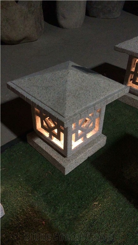 Granite Stone Japanese Garden Lantern