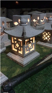 Granite Stone Japanese Garden Lantern