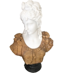 Natural Marble Stone Decoration Bust Statue