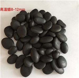 Natural Polished Black River Pebble Stone