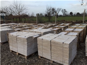 Ready to Shipping Moon Beige Marble Tiles 2x30x60 1400m²