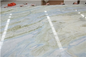 Blue Jade Marble Flooring Tiles/Marble Slab