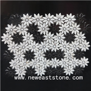 Black and White Marble Mosaic Tile Prices in Egypt