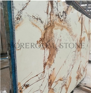 Marble Honeycomb Backed Stone Panel for Floor Wall