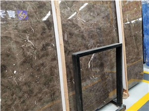 Coffee Cream Marble Slabs Wall Tiles for Opus Romano