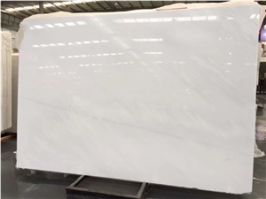 Eastern White Marble Cut Panel for Wall Cladding