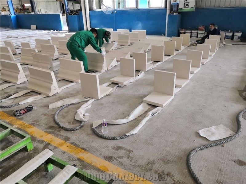 White Sand Stone Building Wall Slabs & Tiles
