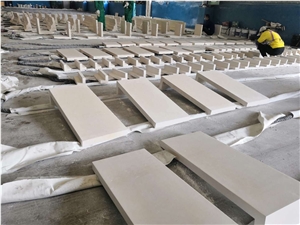 White Sand Stone Building Wall Slabs & Tiles