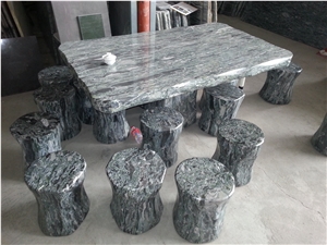 Yunnan Multicolored Wave Green Green Marble Verde