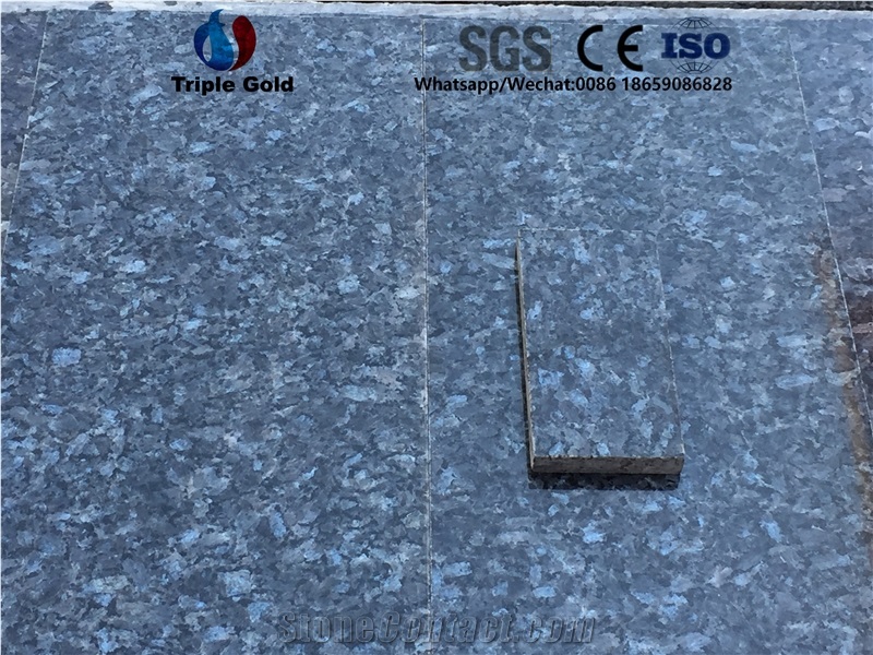 Blue Pearl Granite Stone Floor Ashlar Pattern