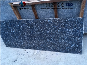 Blue Pearl Granite Wall Cladding Installation Slab