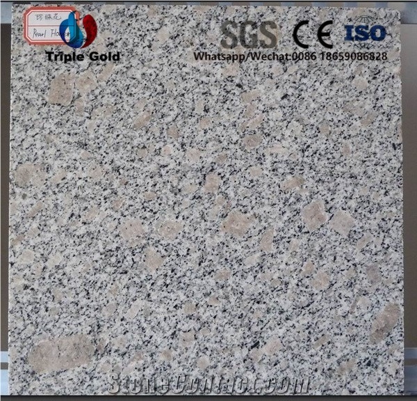 G383 Pearl Flower Granite Flooring Application
