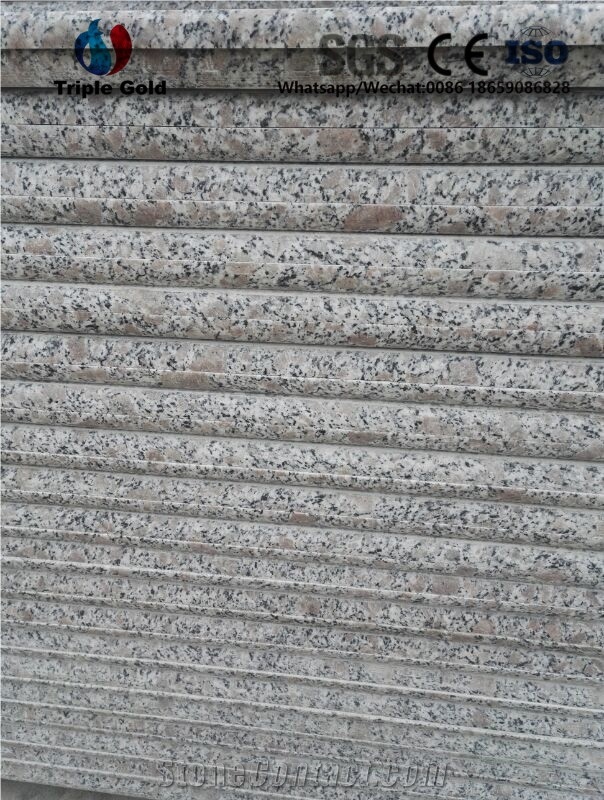 G383 Pink Red Granite Steps Stair Treads Staircase