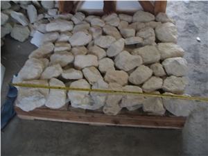 Bali Scaled White Limestone Building Stones, Masonry & Walling