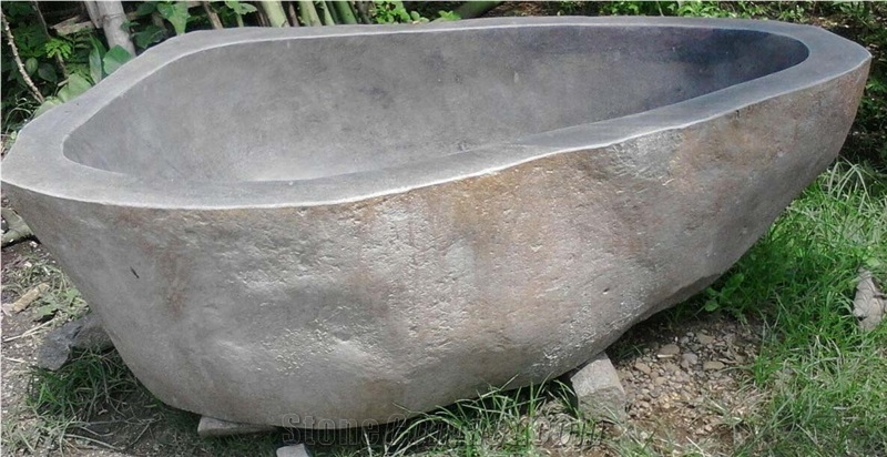 Bali Stone Bathtubs Grey Riverstone Bath Tub