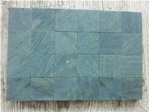 Sukabumi Green Stone Tiles Pool Coping