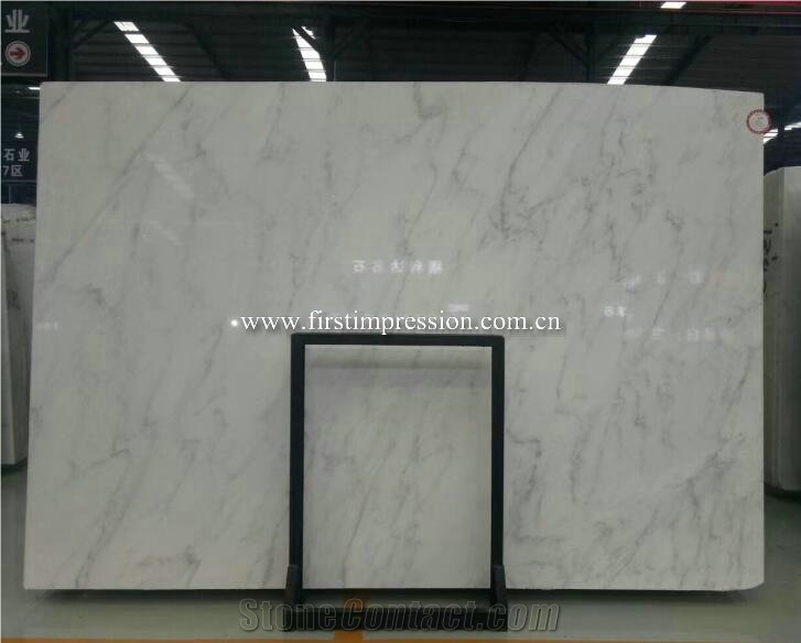 China Oriental White Marble Slab/East White Marble