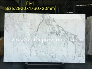Hot Sale Statuario White Marble Slabs&Cut to Size