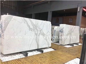 Hot Statuario Marble/Calacata White Marble Slabs