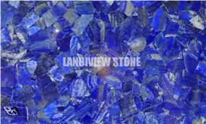 Lapis Lazuli Semiprecious Tiles Slabs Flooring