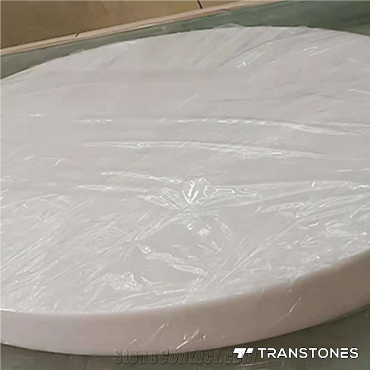 Artificial Alabaster Sheet Translucent Table Top