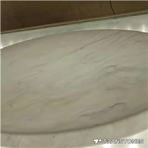 Artificial Alabaster Sheet Translucent Table Top