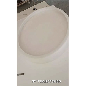 Artificial Alabaster Sheet Translucent Table Top