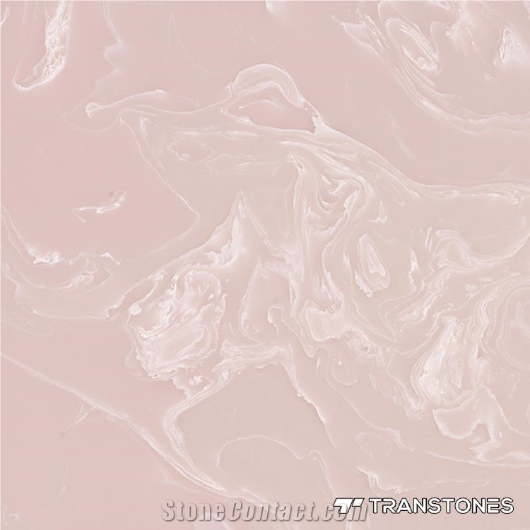 Faux Stone Pink Onyx Alabaster Panel