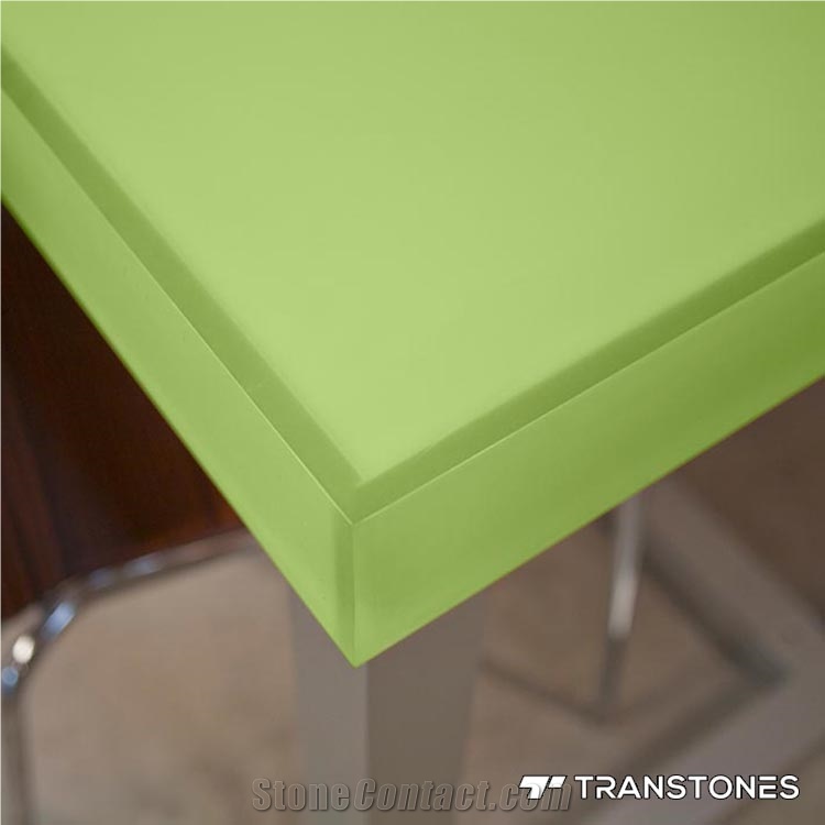 Gingko Thatch Translucent Acrylic Sheet Table Top