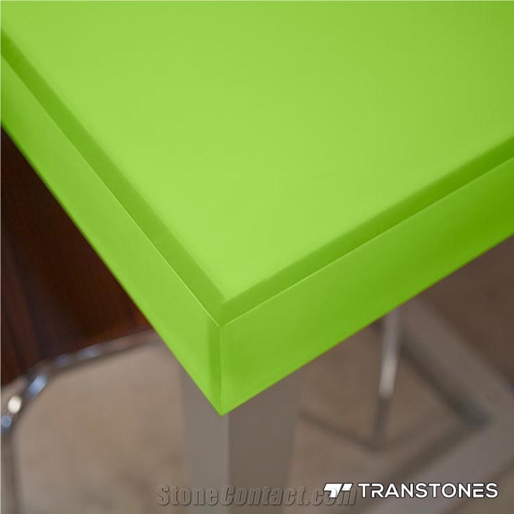 Green Customized Size Acrylic Resin Panels