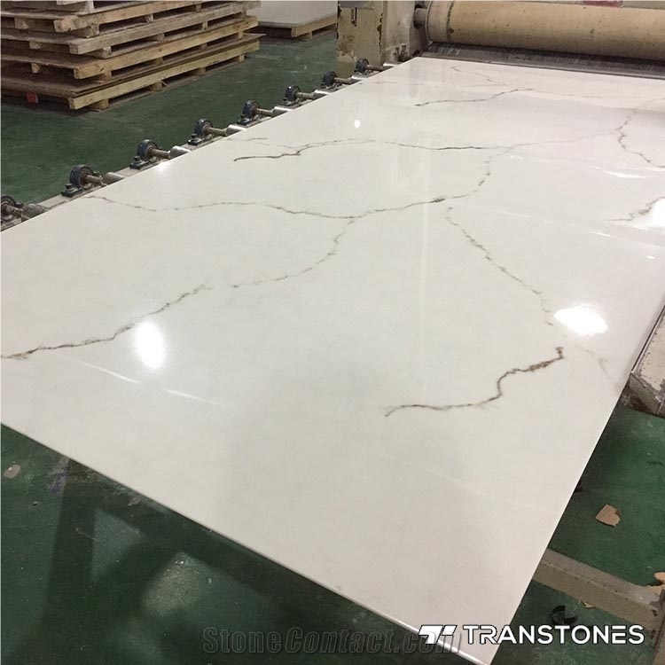 Polished Finished White Alabaster Stone Big Slab