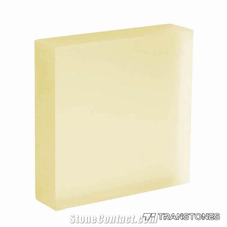 Translucent Resin Acrylic Table Top