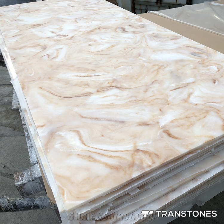 Transtones Alabaster Sheet for Wall Covering