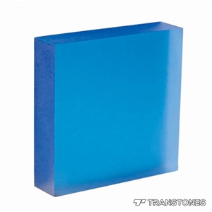 Transtones Blue Acrylic Table Top