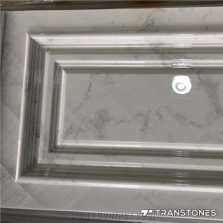 Transtones Customized Feature Artificial Alabaster Wall Panel Interior Design