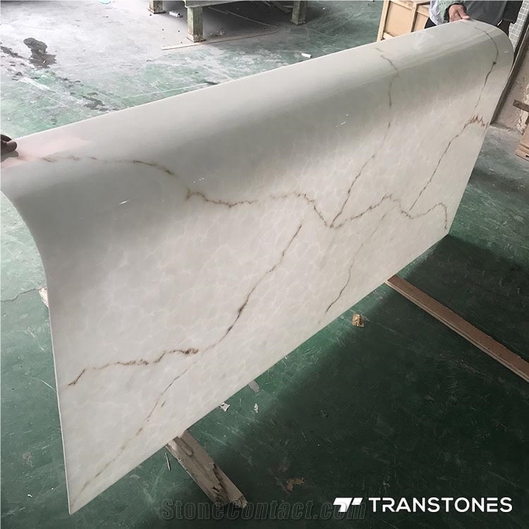 Transtones White Alabaster Customized Sized Design