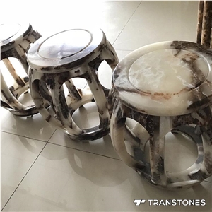 Unique Alabaster Translucent Stone Furniture Design