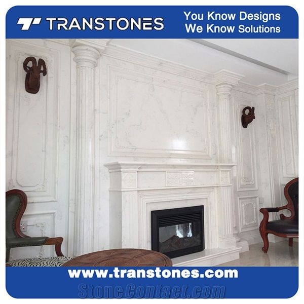White Artificial Onyx Panels for Wall Covering