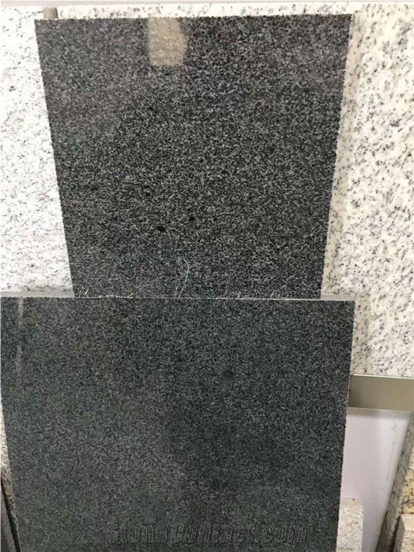 New G654 Granite China Impala Black Project Tiles