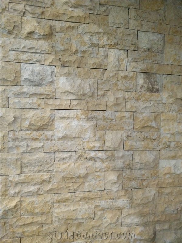 Limestone Wall Pattern Panel