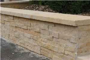 Limestone Wall Pattern Panel