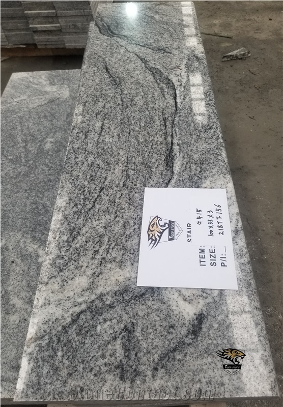 Viscount White Polished Granite Slabs and Tiles