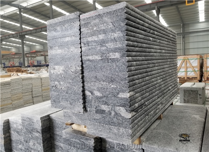 Viscount White Polished Granite Slabs and Tiles