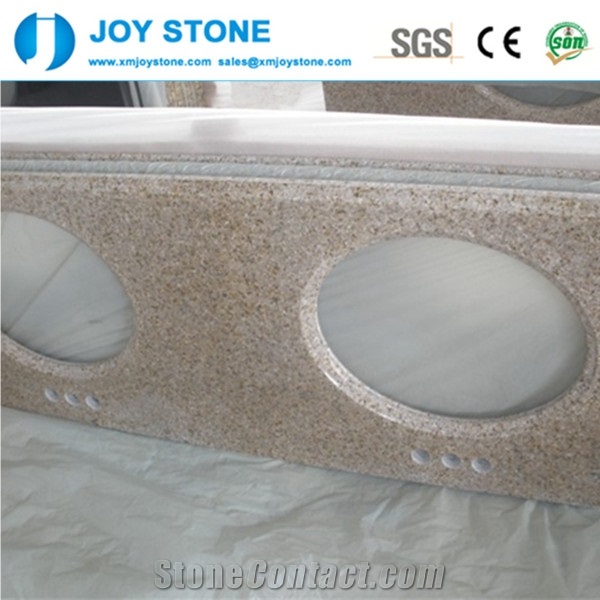 Cheap Polsihed G682 Granite Bathroom Vanity Top